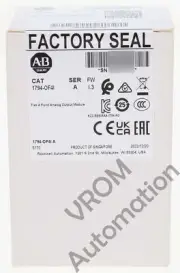 Surplus Sealed Allen Bradley 1794-OF4I /A FLEX I/O Analog Output Module 4 Point