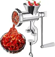 Vgvgaj Manual Meat Grinder | Heavy Duty Meat Grinder Manual Aluminum Alloy Sausage Stuffer - Table Mount Hand Meat Mincer Large Grinding Machine for Pork