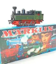 Marklin AC HO 1:87 DB Regional KLVM STEAM TANK LOCOMOTIVE #Green MIB`78