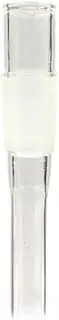 14/23 Joint Borosilicate Glass Thermometer Adapter - 40mm Lower Tube Length for Lab Use