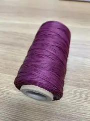 braided waxed PURPLE polyester thread 1mm