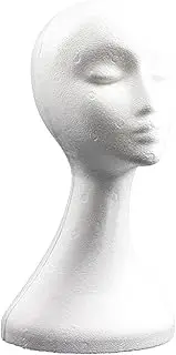 Generic Model Head - Wig Inches Female Head Stand