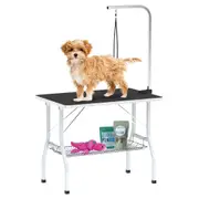 Advwin Pet Grooming Salon Table Foldable 1 Loops