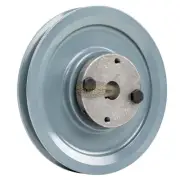 Cast Iron 5.75" Single Groove Pulley Belt B Section 5L with 5/8" Sheave Bushing