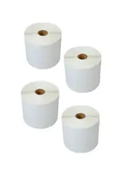 4 Rolls 4X6 Direct Thermal Shipping 500/R Labels for Zebra 2824 Eltron ZP450