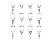 RCR Crystal Orchestra Cut Glass Wine Glasses Goblets Set - 290ml - Pack of 12