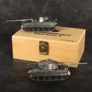 NEW 1/72 WW II Germany The King Tiger Heavy Tank Model All-metal Silver