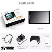 Feelworld F7 PRO Camera Monitor DSLR Camera Field Monitor 4K 60Hz HDMI 1920x1200