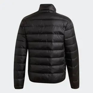 ADIDAS ESS DOWN JACKET 男羽絨外套-GH4589 S 黑