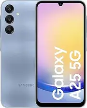 [Samsung] Galaxy A25 5G + 4G LTE (256GB + 8GB) Unlocked (T-Mobile Mint Tello & Global) SM-A156M/DSN Dual Sim Warranty Latin America 6.5" 50MP Triple + (15W Wall Charger) (Light Blue 1 Year Latin)