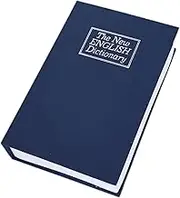 SAFE WHO BOOK, Safety Money Saving Trunk, Home Decor Money Safe BOOKSAFE, Blue