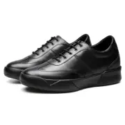 US11 CHAMARIPA 2.76"/7cmElevator Shoes Height Increasing shoes men Black Sneaker