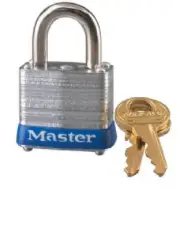 1-1/8 In. Laminated Keyed Padlock 7KA-P216