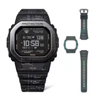 在飛比找momo購物網優惠-【CASIO 卡西歐】G-SHOCK 設計草圖 電路板的接線