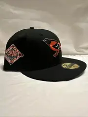 Baltimore Orioles New Era X Hat Club Exclusive Fitted Hat Cap 7 1/4