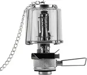 80LUX Outdoor Camping Lantern Portable Aluminum Gas Light Tent Lamp Torch Hanging Glass Lamp Use Chimney Butane