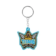 Gold Coast Titans NRL Keyring RUBBER PVC