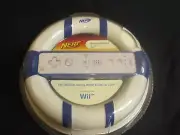 New PDP Nerf PL-7558 Racing Wheel light blue for Nintendo Wii Mario Kart