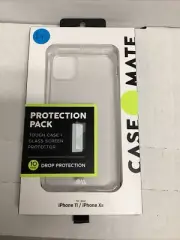Case-Mate Protection Pack for Apple iPhone 11 / iPhone XR Case + Screen Protect