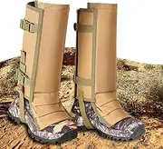 Anewkle Snake Gaiters Waterproof Lower Legs Snake Guards Snake Guards Bite Protection Adjustable Snake Proof Gaiters for Farm Working Hiking Hunting