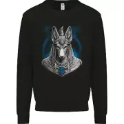 Anubis Ancient Egyptian God Egypt Kids Sweatshirt Jumper