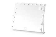Oikiture 83x69cm LED Hollywood Mirrors Makeup Rotatable Bluetooth