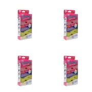 4x 2pc White Magic Scrubtastic Scrub & Wipe Sponge Duo Surface/Dish Cleaner