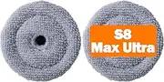 S8 MaxV Ultra Replacement Parts Fit for Roborock S8 MaxV Ultra, S8 Max Ultra Robot Robot Vacuum, Mop Pads(Round), Accessories(2 Pack)