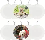5 Pack Sublimation Wind Spinner Blanks 8 Inch Wind Spinners Sublimation Blanks 3