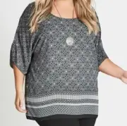 SIZE 20-22 PLUS SIZE TOP ~ BNWT ~ AUTOGRAPH BNWT RRP $69.95