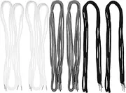COHEALI 12pcs Drawstring Cords Replacement Hoodie String Rope with Easy Threader for Sweatpants Shorts Pants Jackets Coats