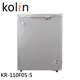 KOLIN 歌林 100公升 臥式冷凍/冷藏兩用櫃 KR-110F05-S 大型配送