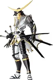 Sengoku BASARA Masamune Date Revoltech Action Figure (White Shiro Syozoku Edition)