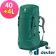 【deuter 德國】FOX拔熱登山背包/登山背包/青少年款40+4L(3611222綠)