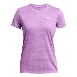 【UNDER ARMOUR】UA 女 Tech Tiger 短袖T-Shirt_1384222-560(王牌紫)