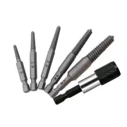 6Pcs Stud Screw Extractor Remover Repair Kit Compatible For craft production