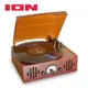 〈iON〉Audio Trio LP neo 3合1復古箱式黑膠唱機 / AM / FM收音機