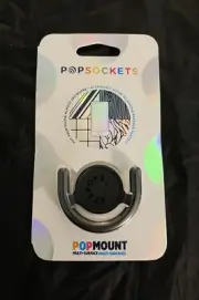 PopSockets PopMount: Multi-Surface Mount - PopSockets PopGrip - Black 801369