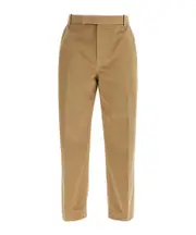 Thom Browne Pressed Crease Tapered Leg Chinos 0,1,2,3,4,5 camel