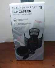 Allstar Innovations Captain Image 2-in-1 Adjustable Car Cup Holder New In Box