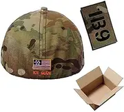 [TIANOR] Men's and Women's Baseball Caps Sealed Team Series Tactical Retractable Baseball Caps Elastic Rebound Caps for Running/fishing