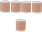FOMIYES 5 Rolls Scar Lightening Patches Scar Desalination Pasters Therapy Stickers Silicon Repair Patches Non-itchy Waterproof