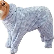 Plush Dog Towel Bathrobe Dressing Gown, Dog Drying Coat, Full Wrap Dog Towel Bath Robe,Dog Towels Bath Robe for Drying, Soft and Cozy for Small Or Medium Dogs