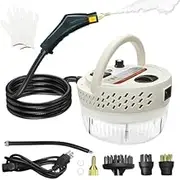 Handheld Steam Cleaner, 2500W High Pressure Steam Cleaning Machine with 3 Brush Heads & 1400ml Water Tank, Portable Multi-Purpose Steam Cleaner for Kitchen, Car, Bathroom, Furniture