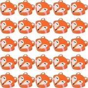 OHPHCALL Fox Mini Eraser, 50pcs Animal Erasers Bulk, Mini Pencil Erasers Novelty Pencil Erasers for Christmas Halloween Party Favor Classroom Rewards Prizes