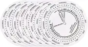 8Pcs Pregnancy Wheel Badge Card, Pregnancy Wheel Due Date Calculator for Doctors Midwives Nurses Pregnant Patients