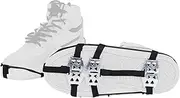 [Ziennhu] Crampons for Shoes | Traction Cleats Ice Spikes Ice Grippers - Snow Spikes Overshoe Ice Cleats, Ice Shoes Grippers Boot Spikes, Anti-Slip Snow Grips