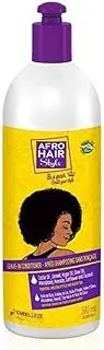 Novex Afrohair Style Curl-Defining Cream Leave in Conditioner 17.6oz/500ml
