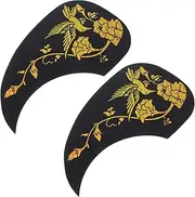 HONITANO Guitar Protector Sticker Self-adhesive Pickguard Gold Water Drop Pattern Enhance Your Guitar's Look