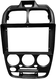 Car in-Dash Frames 1 Pc Radio Fascia Frame Car Dashboard Trim 9" Fit for Hyundai Verna Accent 00-05 Auto Interior Parts Car Radio Frame